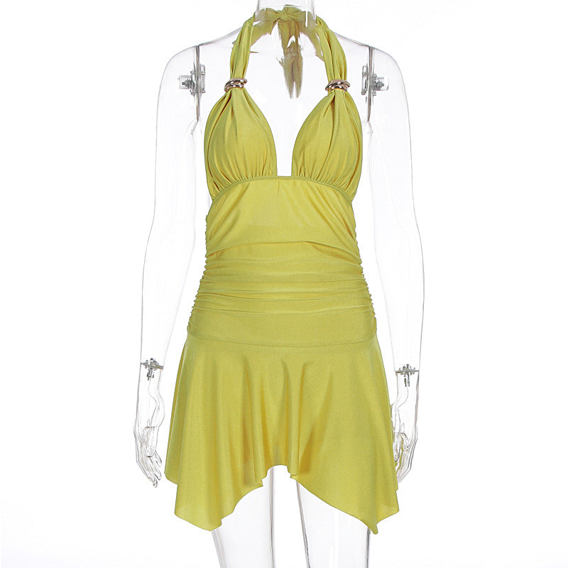 Damen Badeanzug mit elegantem Wrap-Design und raffinierter Raffung Drune