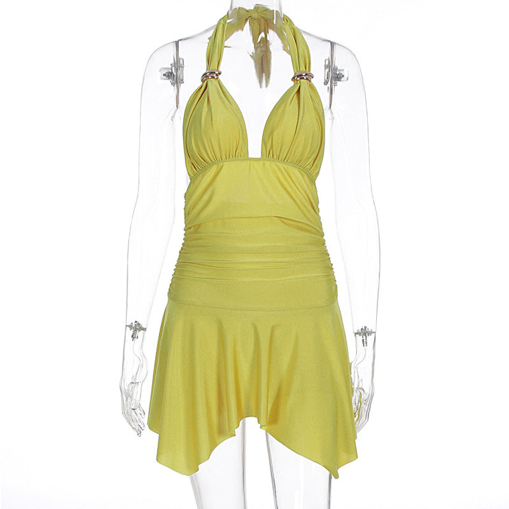 Damen Badeanzug mit elegantem Wrap-Design und raffinierter Raffung Drune