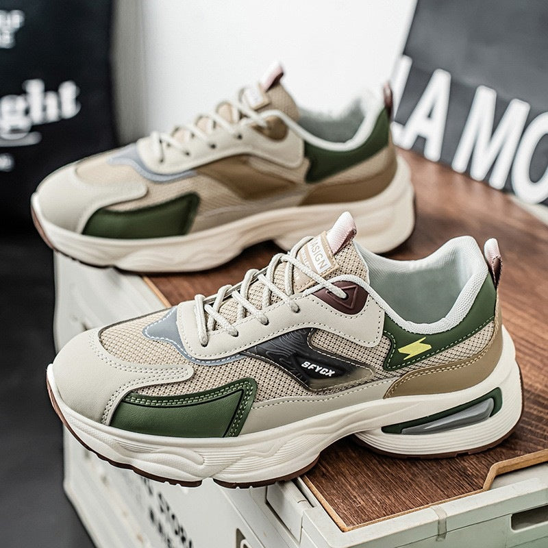 Damen Sportliche Sneakers mit atmungsaktiver Mesh-Konstruktion und rutschfester Laufsohle Drune