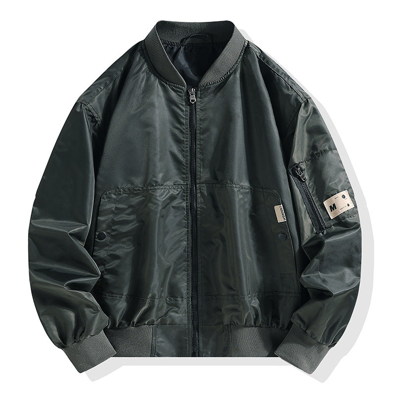 Herren Sportliche Leichte Bomberjacke Drune