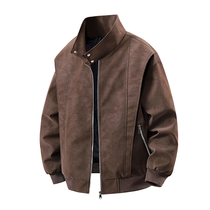 Herren Modische Bikerjacke Drune 1787738058