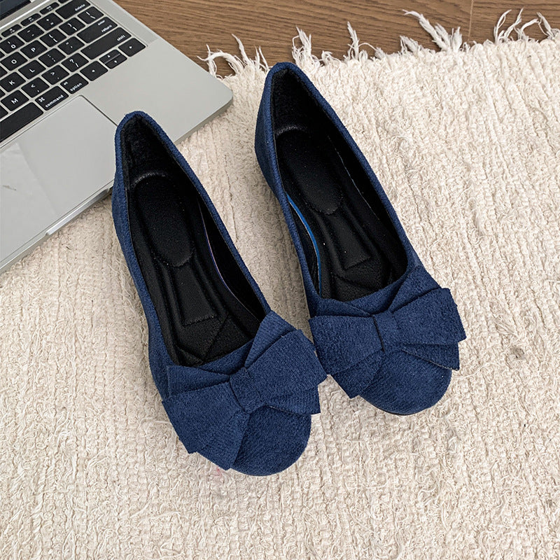 Damen Ballerinas mit modischem Schleifendetail Drune