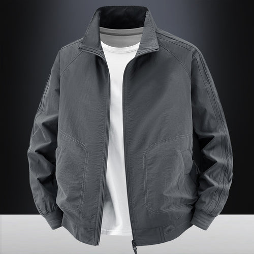 Herren Freizeitjacke mit hohem Kragen Drune