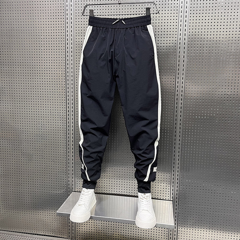 Herren Bequeme Freizeithose mit elastischem Bund Drune