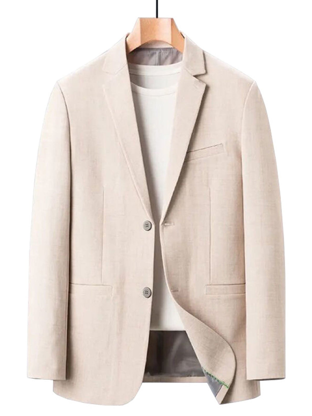 Damen Eleganter Leinenblazer Drune