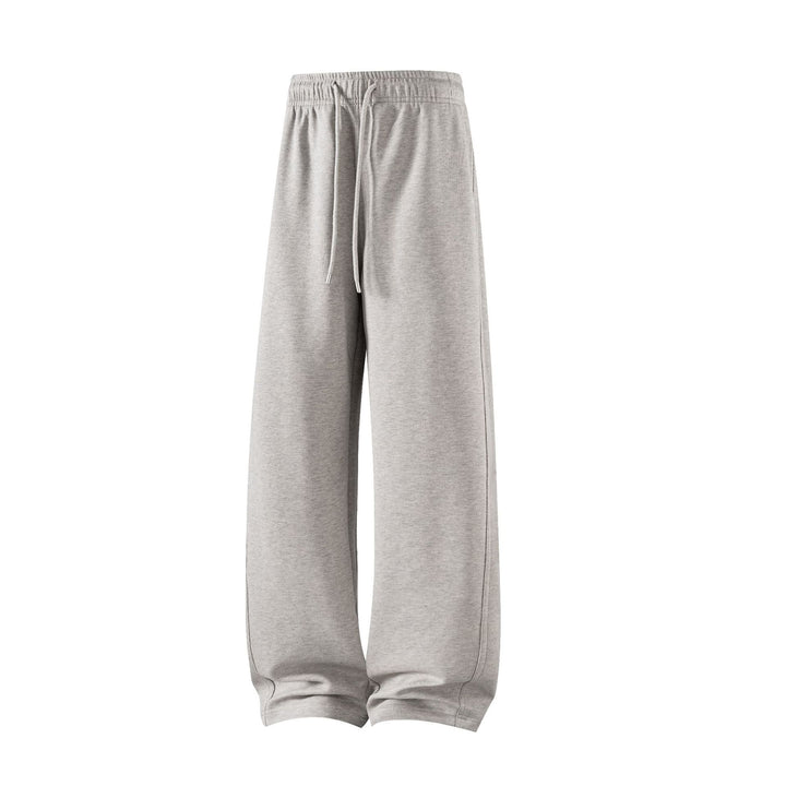 Herren Lounge-Jogginghose mit weitem Bein und Kordelzug Drune