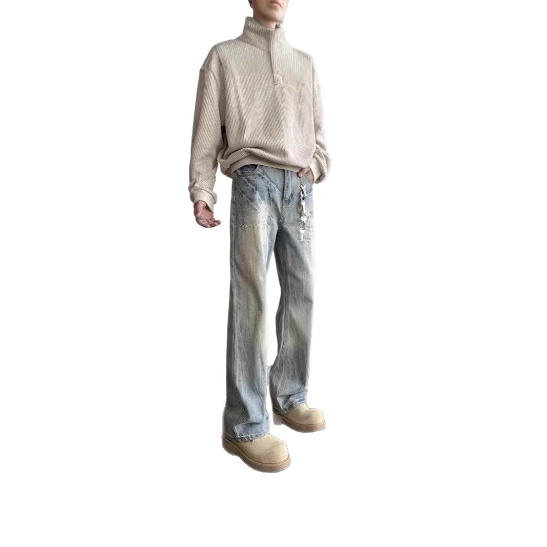 Herren Vintage Relaxed Fit Jeans Drune
