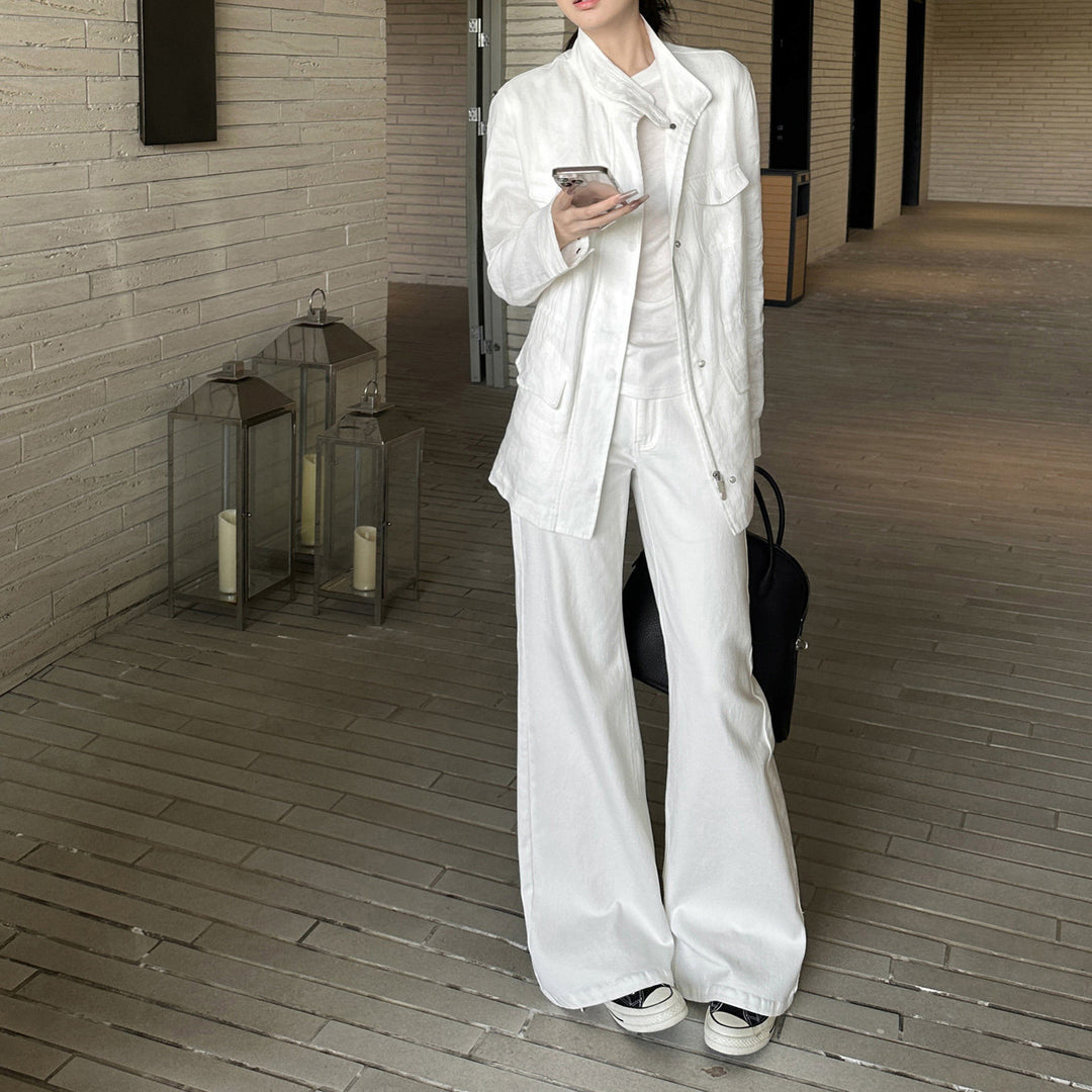 Damen Modische und luftige Sommerjacke Drune