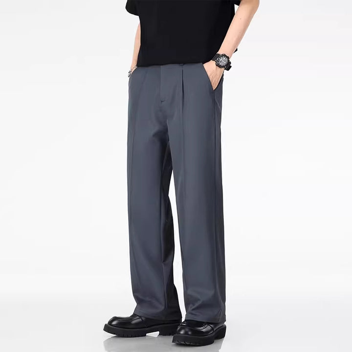 Herren Elegante und Bequeme Stoffhose