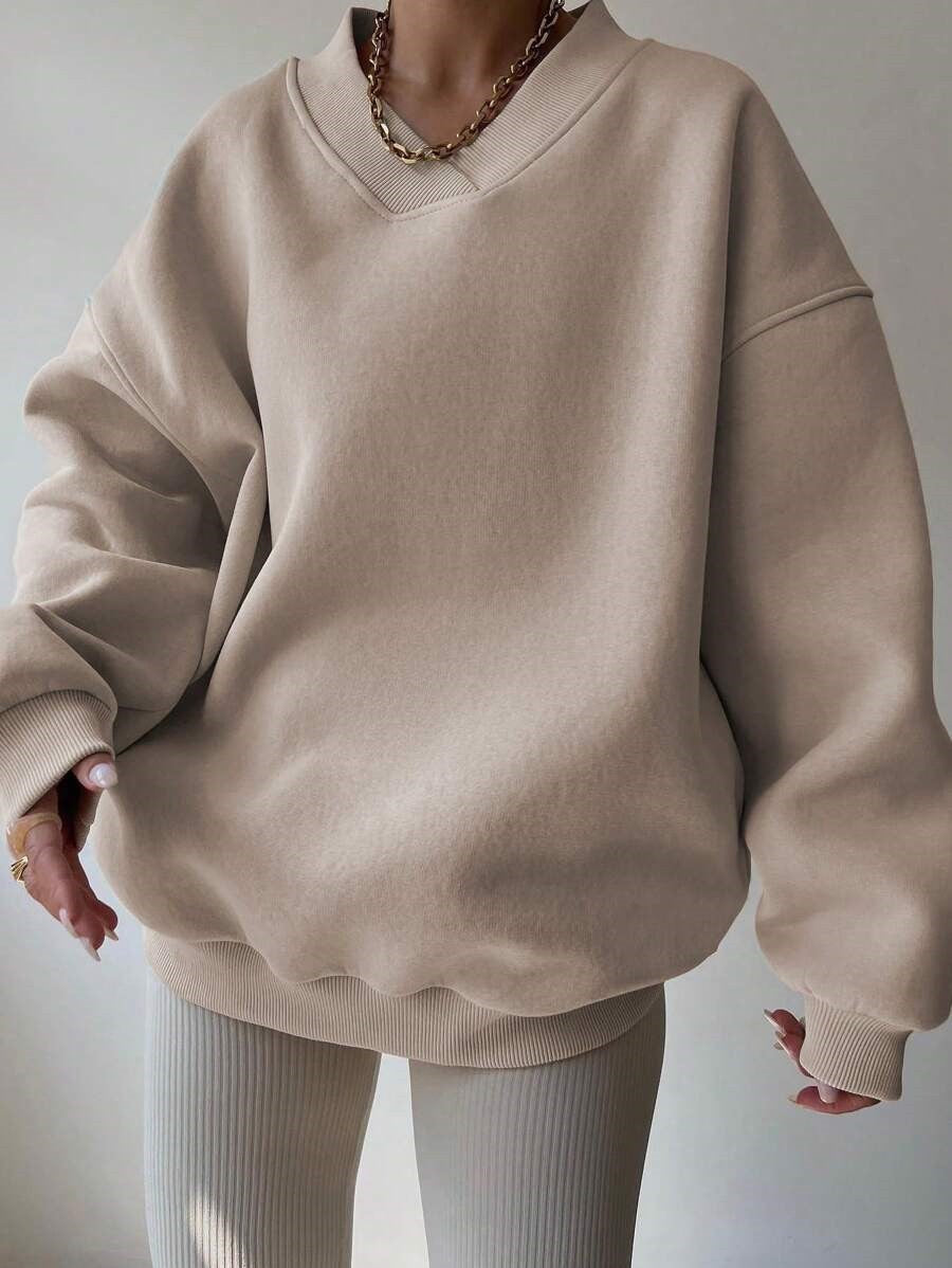 Damen Oversized Sweatshirt Drune
