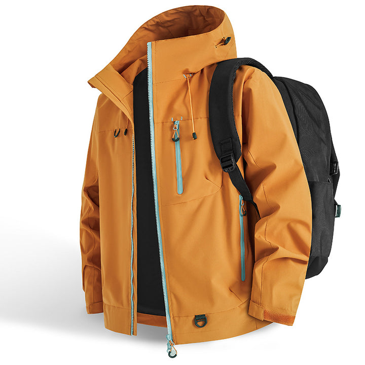 Damen Wetterfeste Outdoorjacke Drune