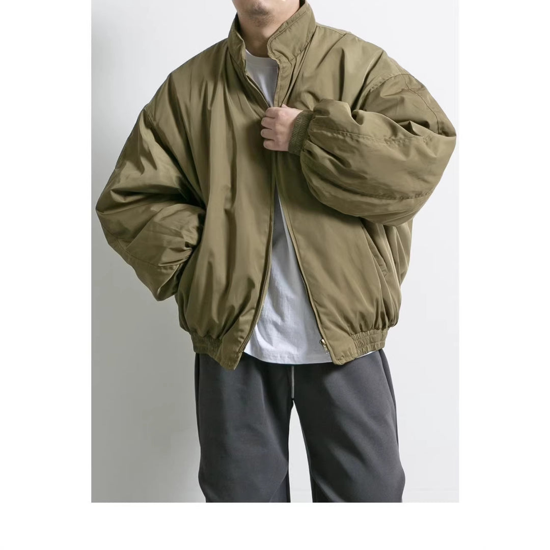 Herren Leichte Steppjacke mit hohem Kragen Drune