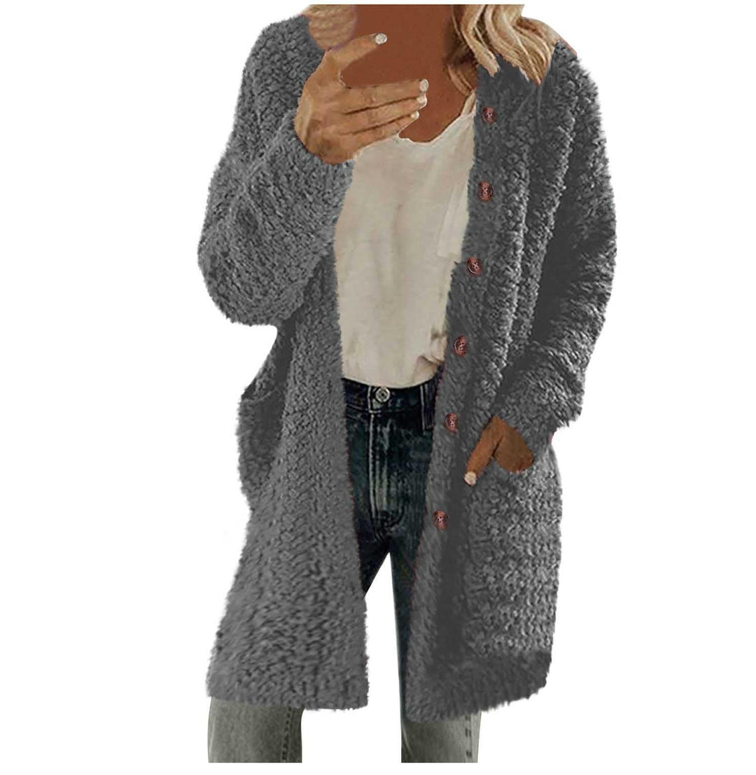 Damen Kuscheliger Cardigan Drune