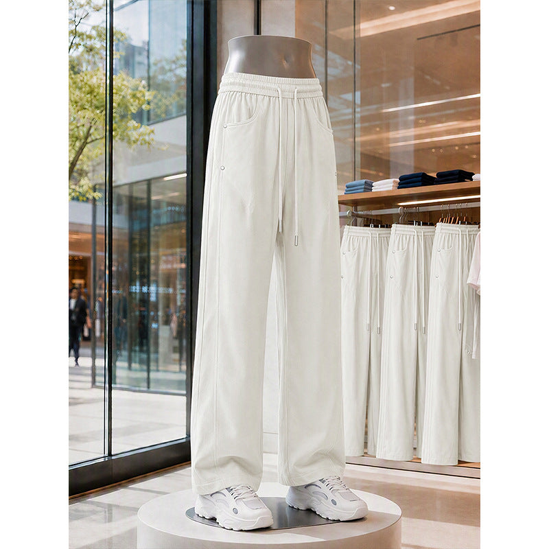 Damen Lässige Sportliche Freizeithose Drune