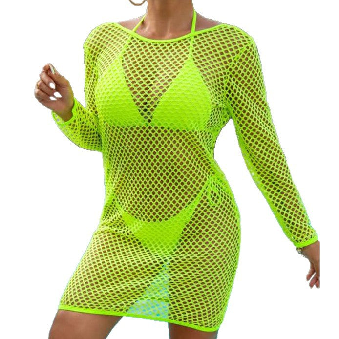 Damen Häkelkleid Drune