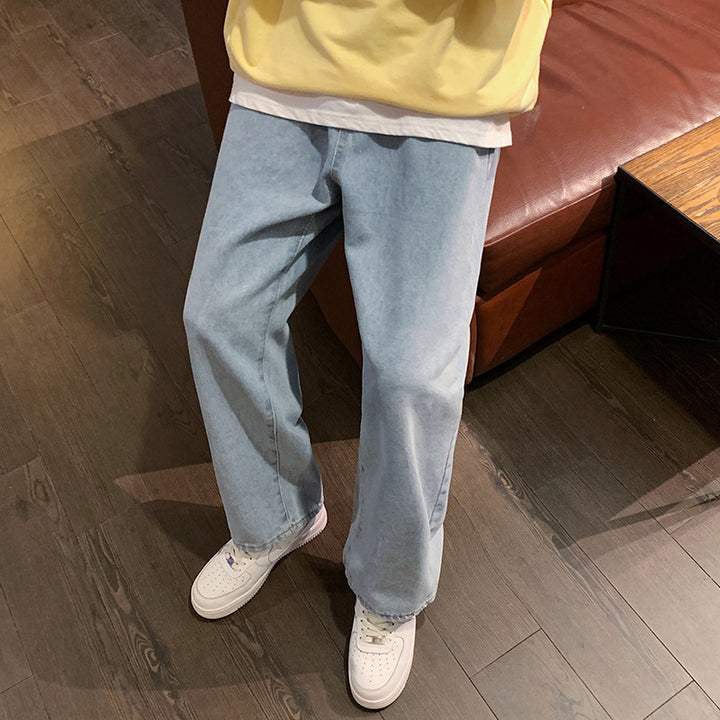 Herren Lässige Baggy-Jeans Drune