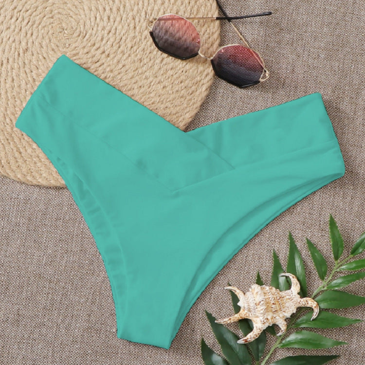 Damen Bikinislip mit hohem Bund und elegantem V-Ausschnitt Drune
