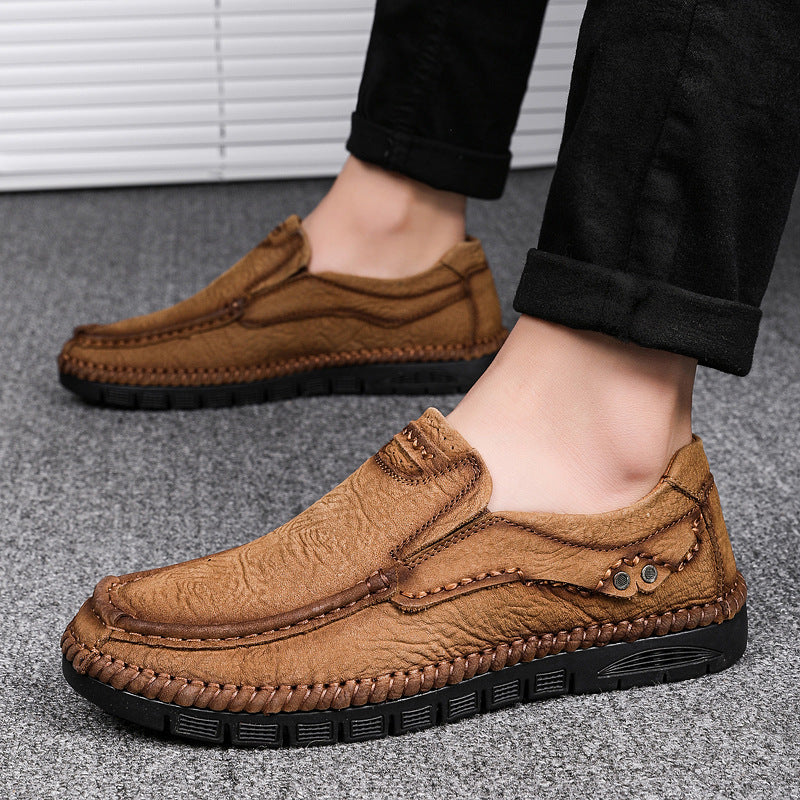 Herren Elegante Mokassins mit handgenähter Verarbeitung Drune