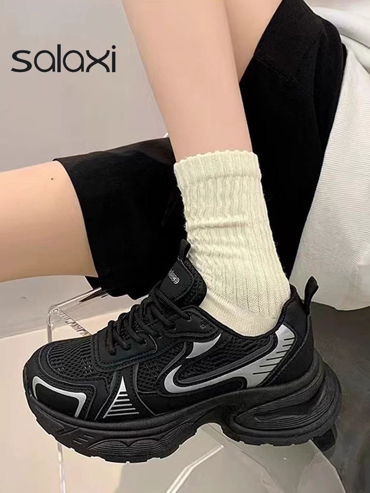 Damen Chunky Sneakers mit atmungsaktiver Oberfläche und dämpfendem Komfort Drune