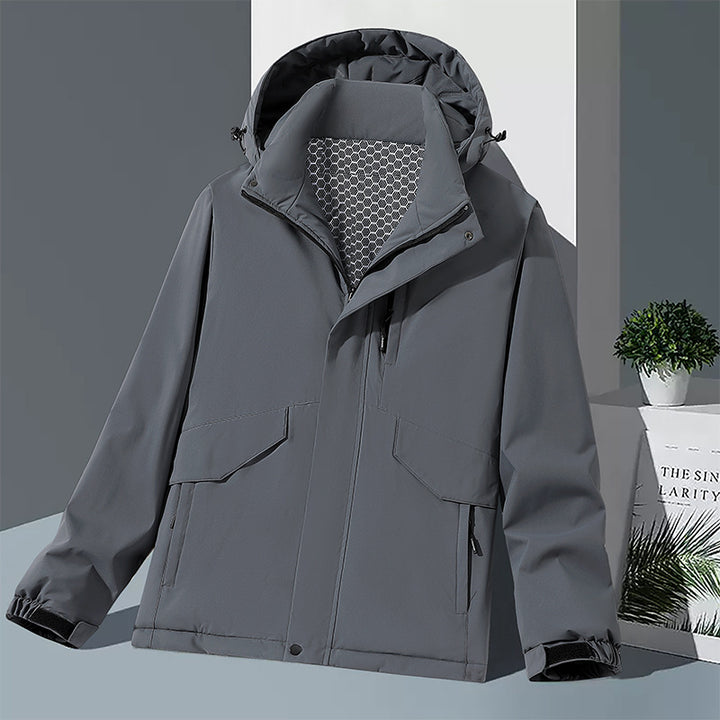 Herren Wetterfeste technische Jacke Drune