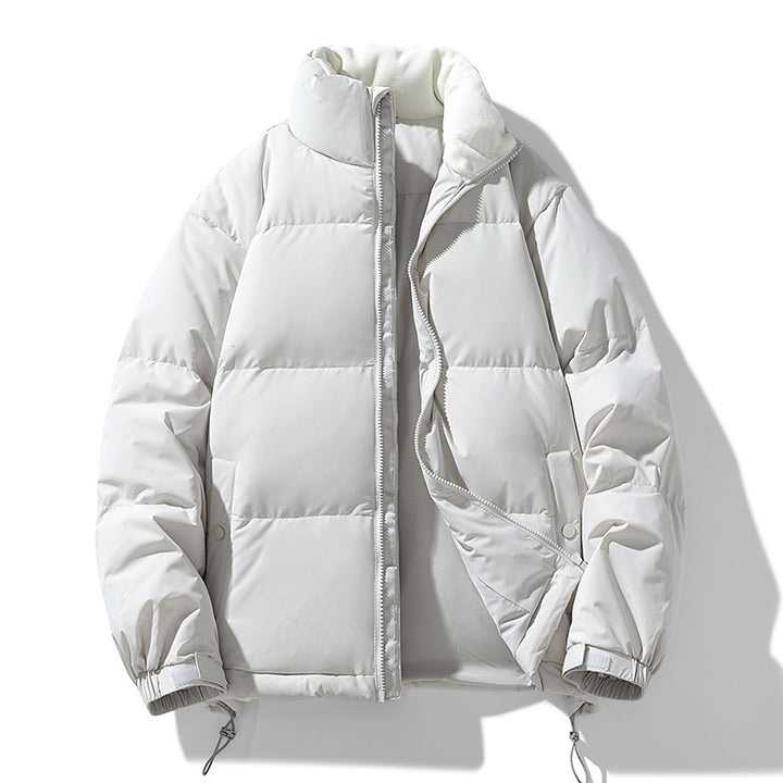 Damen Wattierte Steppjacke mit hohem Kragen und Teddyfutter Drune