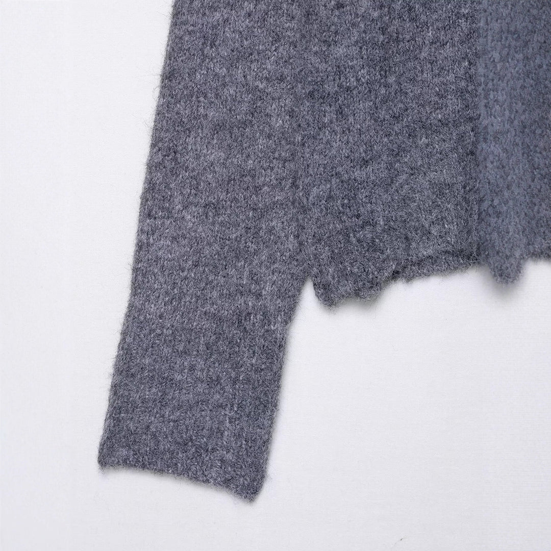 Damen V-Ausschnitt Pullover Drune