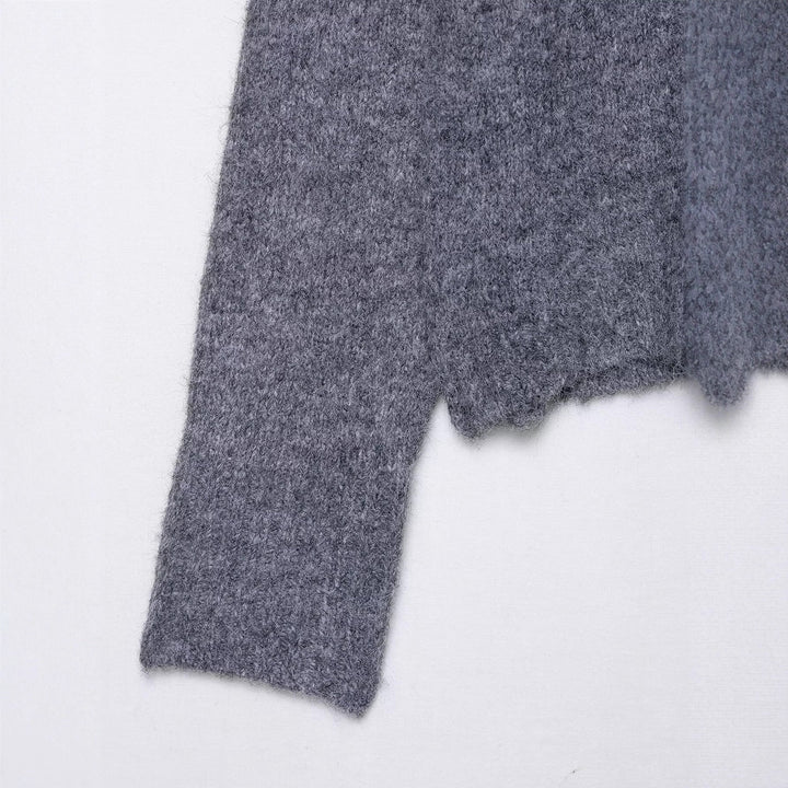 Damen V-Ausschnitt Pullover Drune