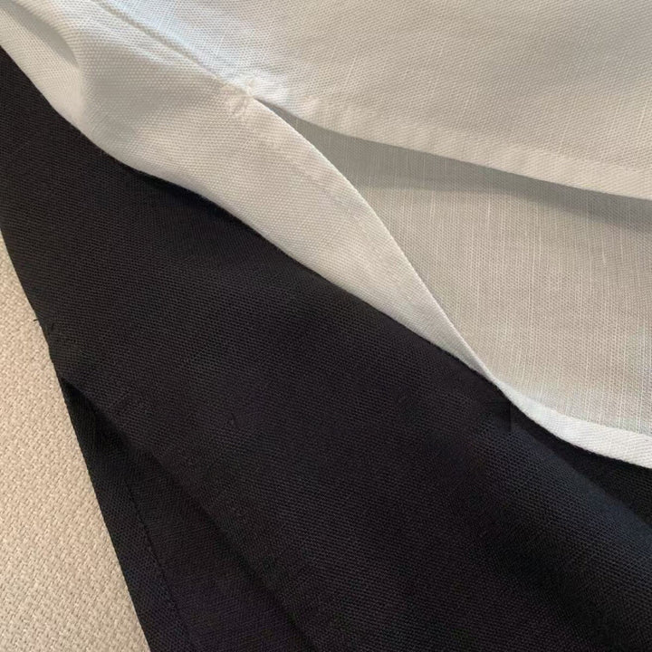 Damen Elegante und luftige Bluse aus feinem Stoff Drune