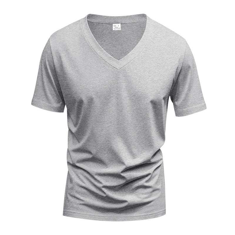 Herren Funktions-T-Shirt mit V-Ausschnitt aus atmungsaktivem Material Drune
