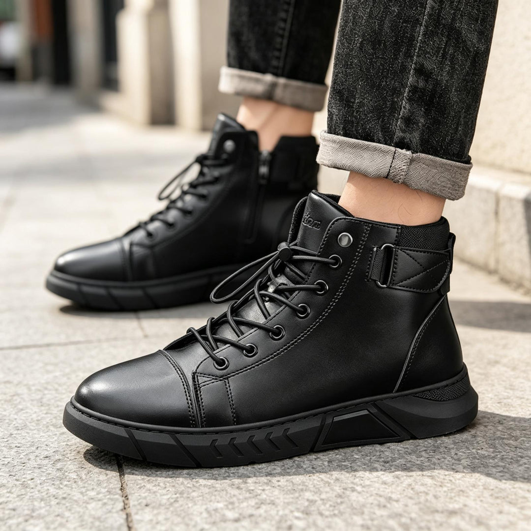 Herren Hochgelegene Schnürschuhe Drune