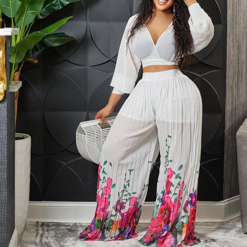 Damen Jumpsuit mit floralem Design Drune