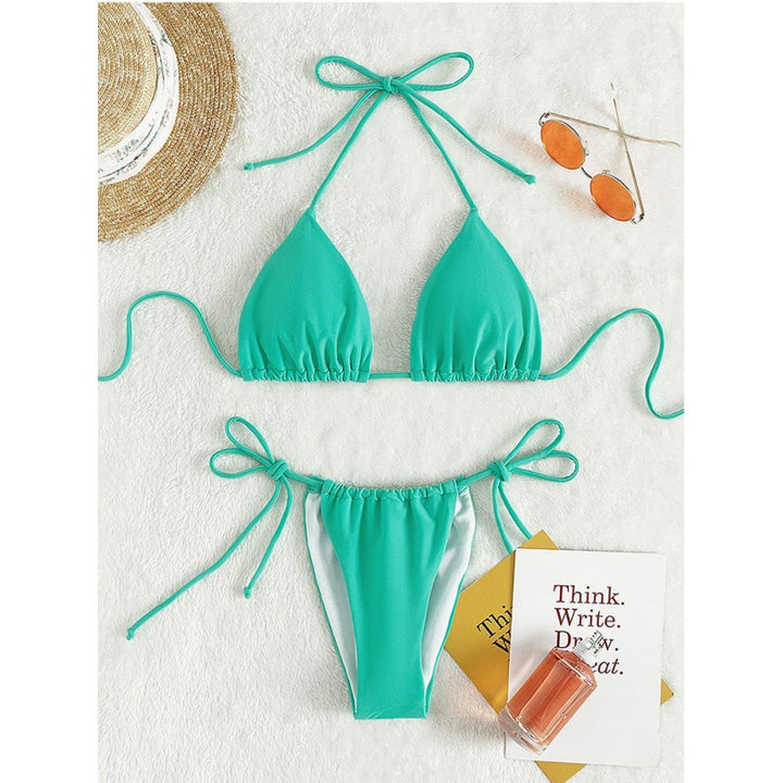 Damen Triangel-Bikini mit verstellbaren Bändern Drune 1779792009