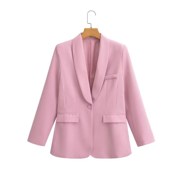 Damen nan hochgeschnittene Wide‑Leg Hose aus fließendem Satin mit elastischem Bund und eleganten Bügelfalten Drune