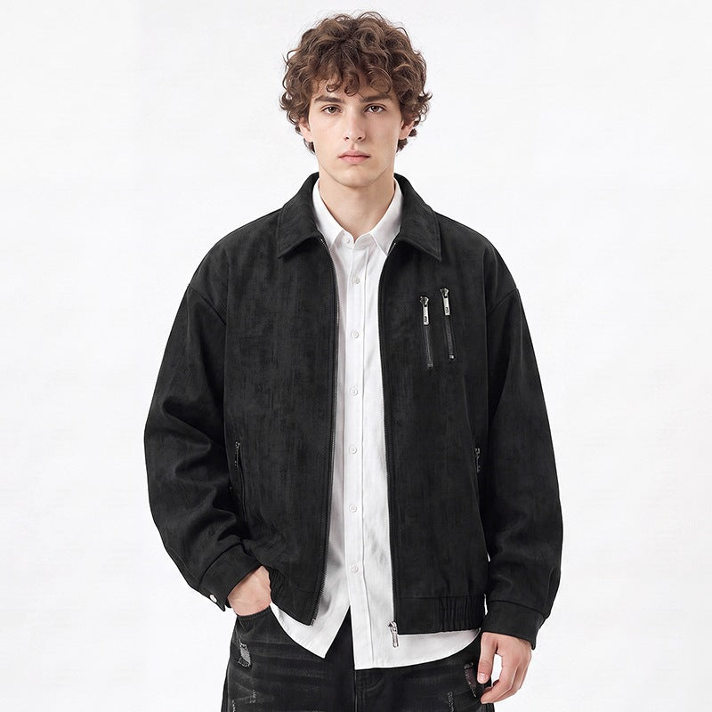 Herren Modische Casual Jacke Drune