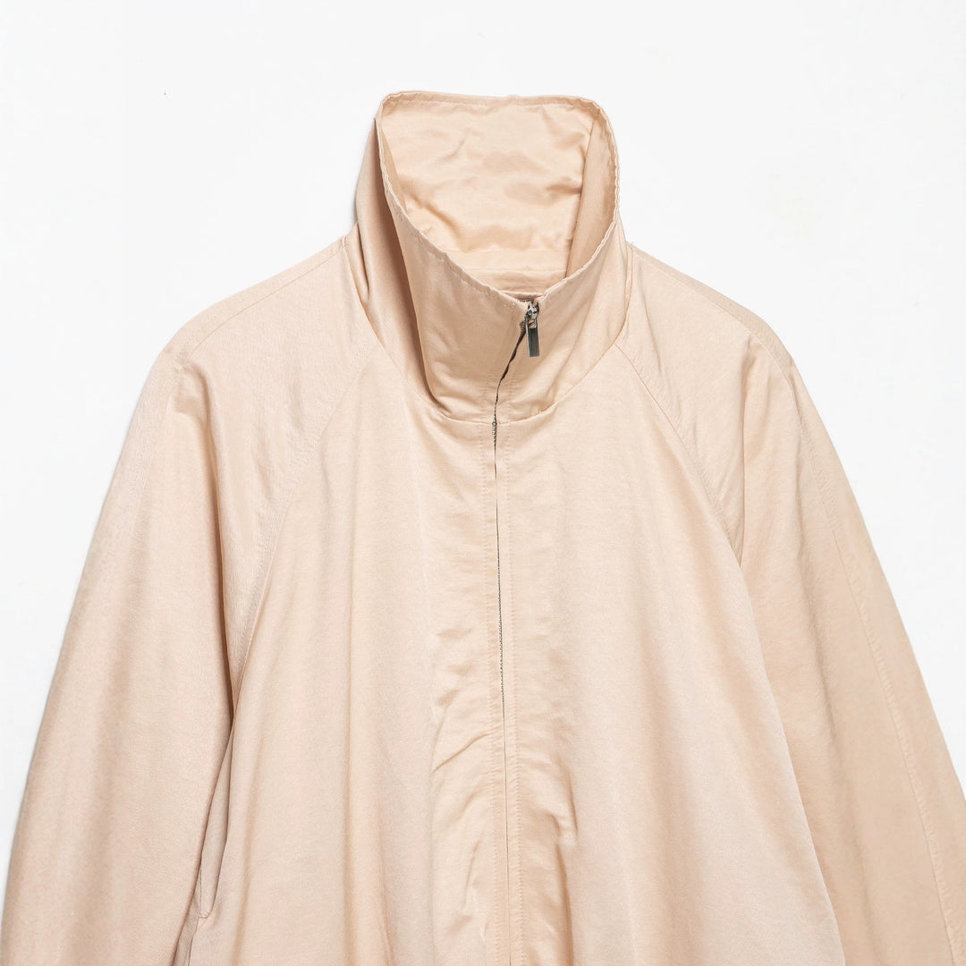 Damen Oversize-Übergangsjacke mit hohem Stehkragen und elastischem Saum Drune