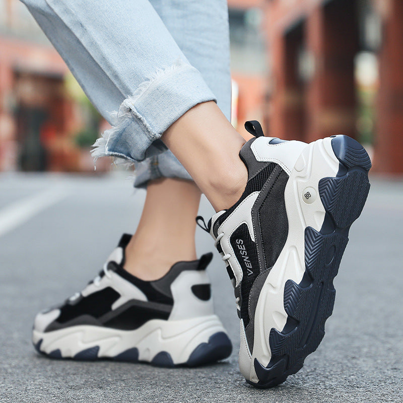 Herren Erhöhte Stützende Sneakers mit Atmungsaktivem Mesh und Polsterung Drune