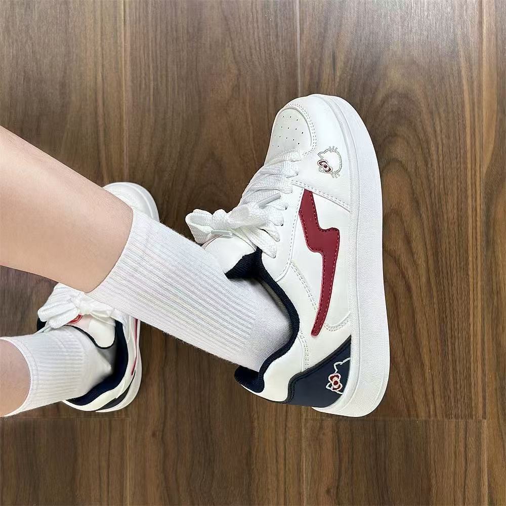 Damen Sneakers mit süßem Tierdesign und flauschigen Details Drune