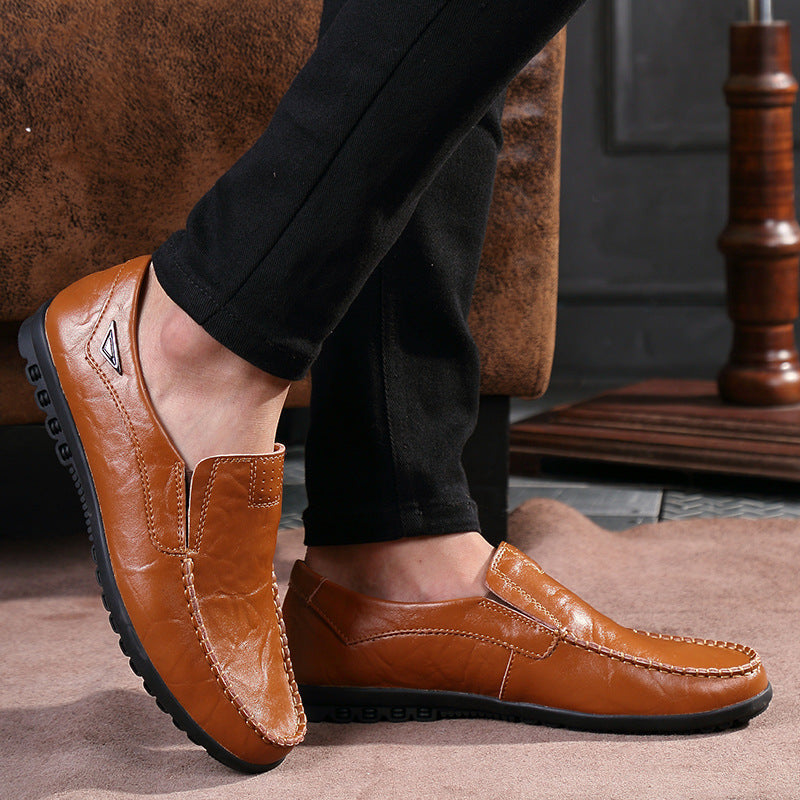 Herren Elegante und komfortable Mokassins aus weichem Leder Drune