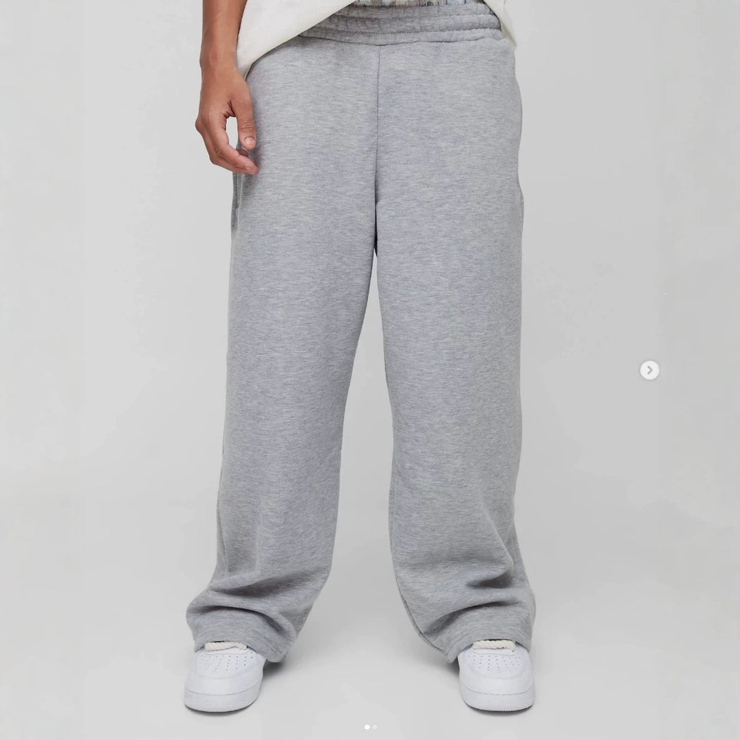 Unisex Thermo-Fleece-Jogginghose mit wärmender Innenbeschichtung, elastischem Komfortbund und geradem Bein Drune