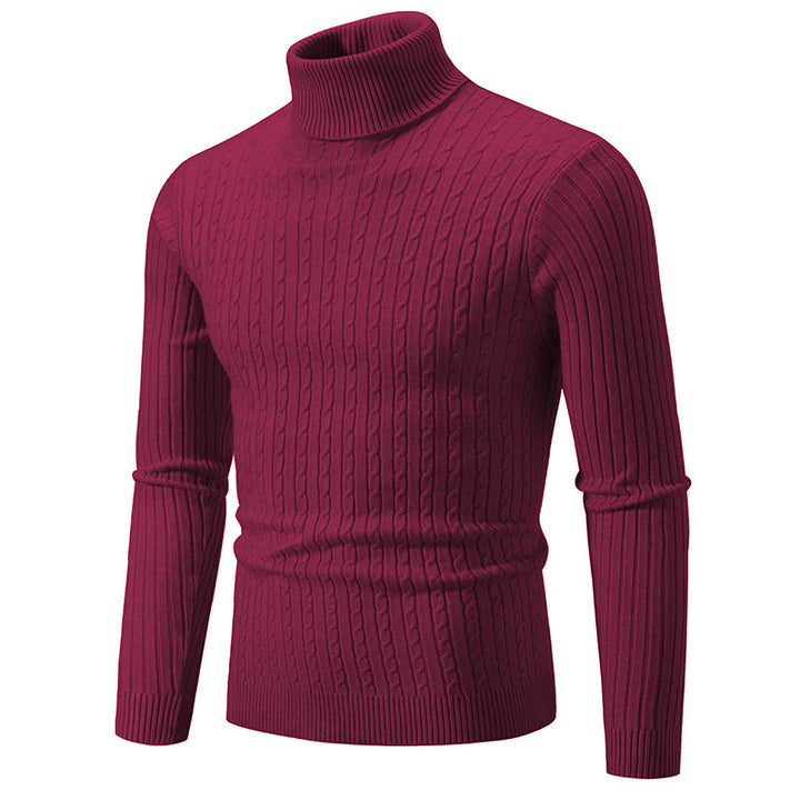 Herren Rollkragenpullover aus komfortabler Strickqualität Drune