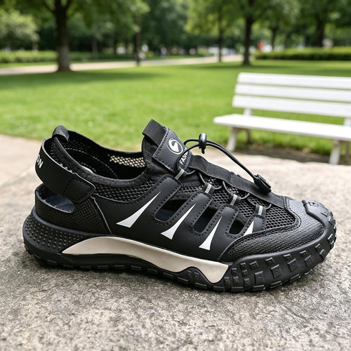 Herren Trekking-Sandalen mit rutschfester Sohle Drune