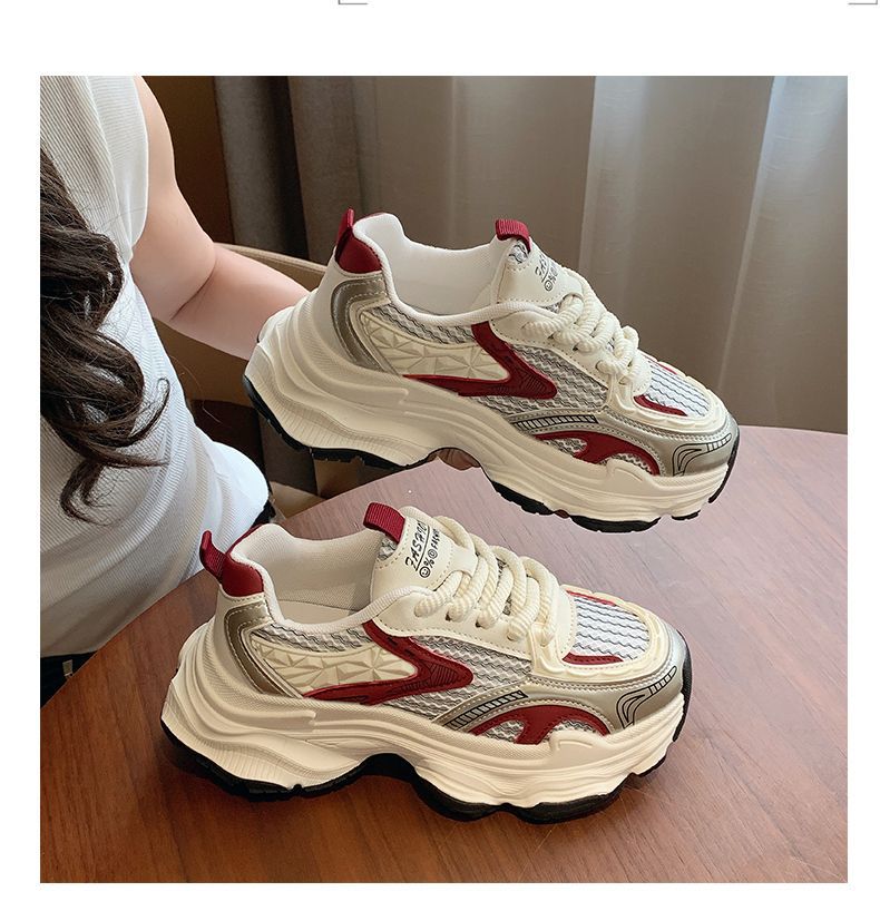 Damen Sportliche Chunky Sneakers Drune
