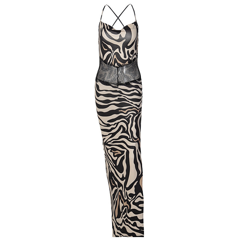 Damen Langärmliges Oberteil mit raffiniertem Animal-Print Drune