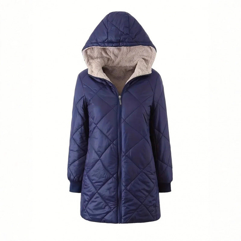 Damen gesteppte Winterjacke Drune