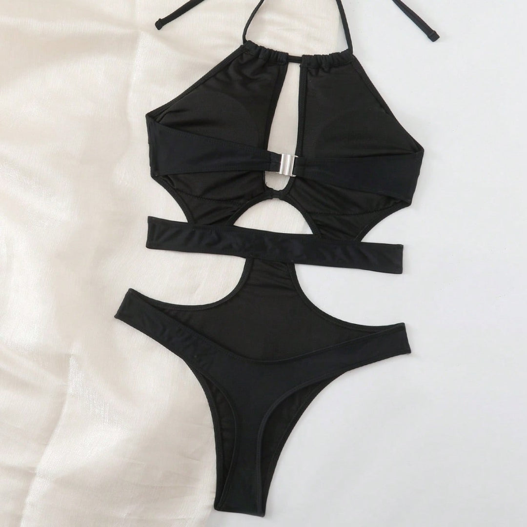 Damen Triangel-Bikini mit modischem Silhouette Drune