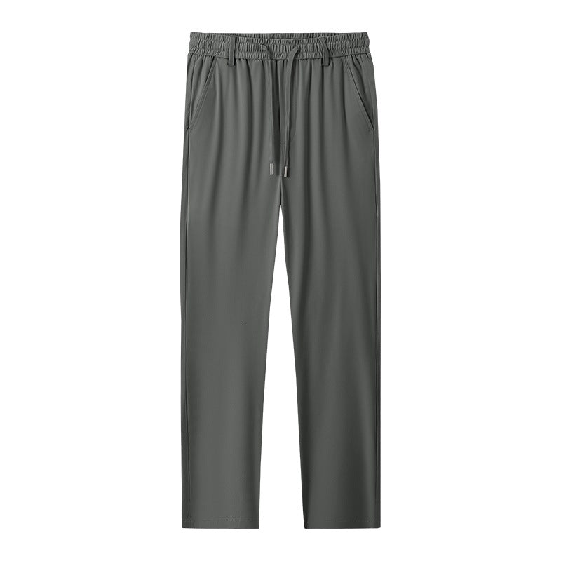 Herren Bequeme Sporthose mit elastischem Bund und Seitentaschen Drune