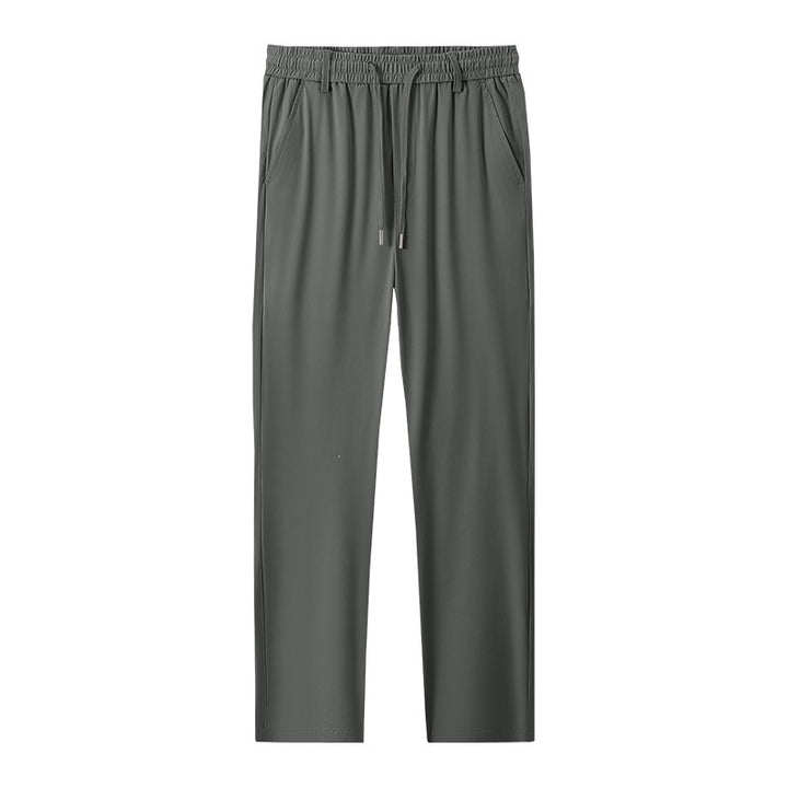 Herren Bequeme Sporthose mit elastischem Bund und Seitentaschen Drune