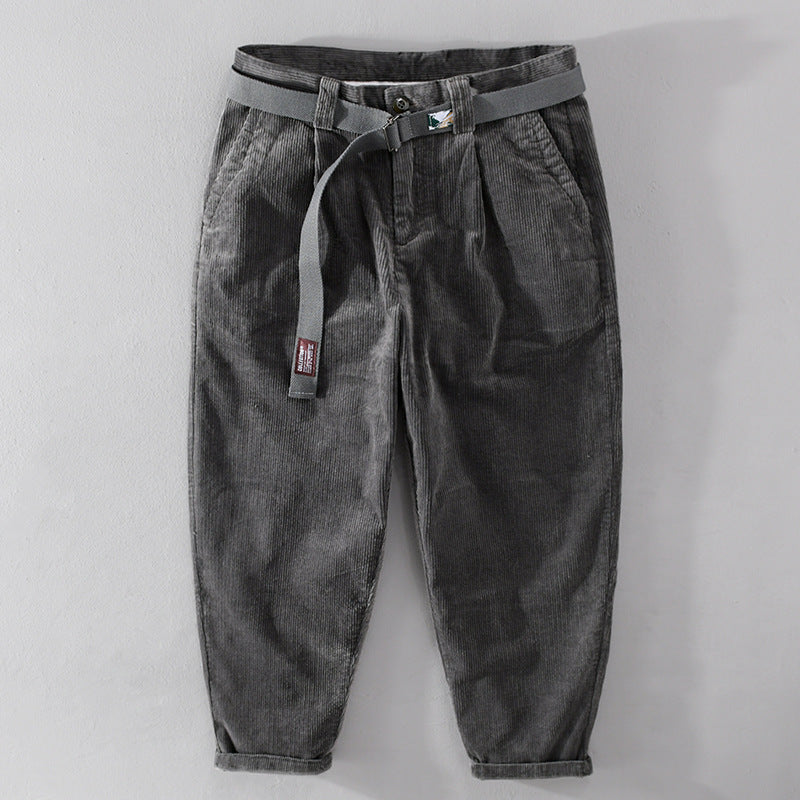 Herren Robuste Wildleder-Schnürstiefel mit gepolsterter Knöchelmanschette Drune
