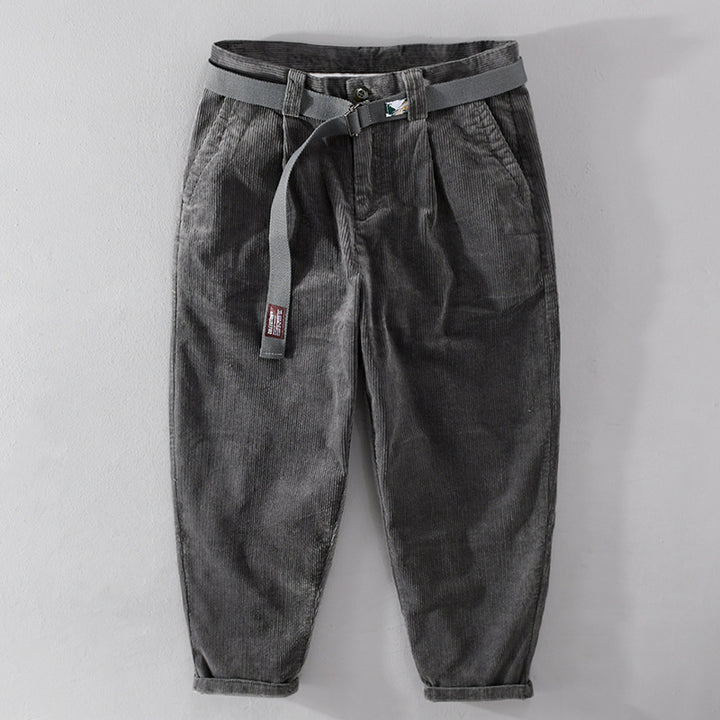 Herren Robuste Wildleder-Schnürstiefel mit gepolsterter Knöchelmanschette Drune