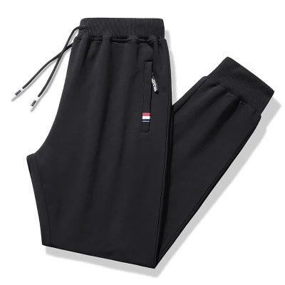 Herren Konische Thermo-Jogginghose mit Reißverschlusstaschen & Kordelbund Drune